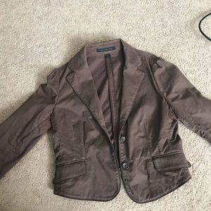 Express cropped blazer